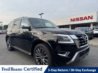 Certified 2022 Nissan Armada Platinum w/ Captain's Chairs Package