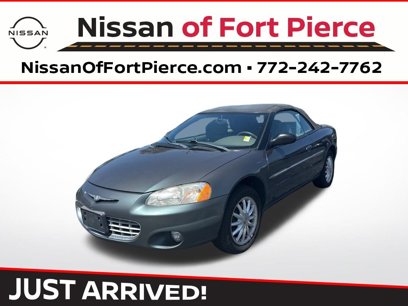 Used 2002 Chrysler Sebring LXi