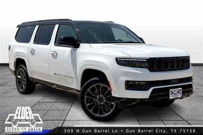 New 2025 Jeep Grand Wagoneer L Series II Obsidian w/ Quick Order Packagew 28T