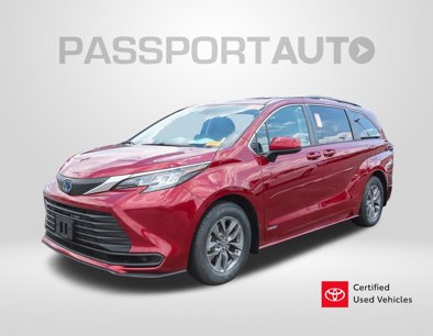 Certified 2021 Toyota Sienna LE