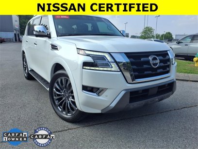 Certified 2024 Nissan Armada Platinum w/ Captain's Chairs Package