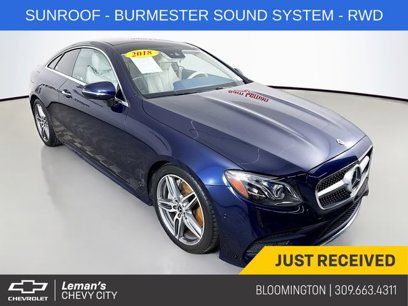 Used 2018 Mercedes-Benz E 400 Coupe