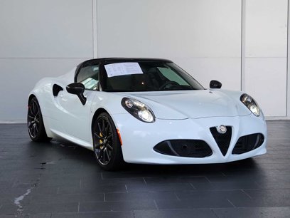 Used 2015 Alfa Romeo 4C Spider w/ Spider Track Package