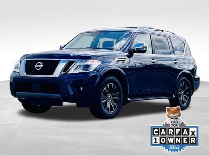 Used 2020 Nissan Armada Platinum w/ Captain's Chairs Package