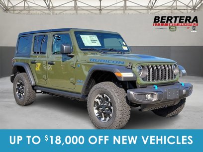 New 2024 Jeep Wrangler Unlimited Rubicon 4xe w/ Technology Group