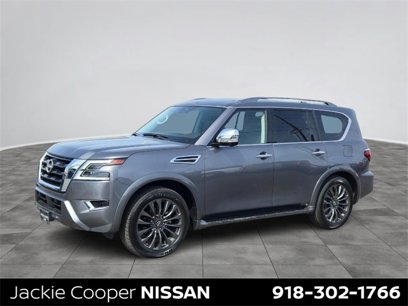 Used 2023 Nissan Armada Platinum w/ Captain's Chairs Package