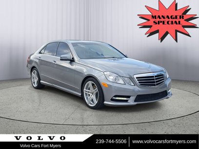 Used 2013 Mercedes-Benz E 350 4MATIC Sedan