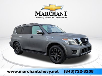 Used 2019 Nissan Armada Platinum w/ Captain's Chairs Package