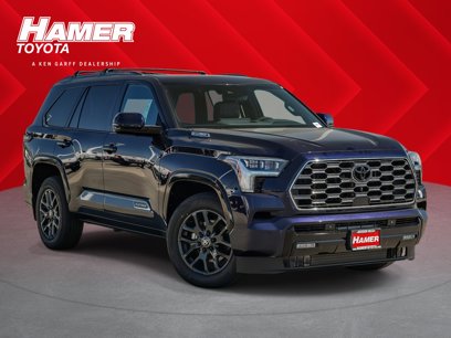 New 2025 Toyota Sequoia Platinum
