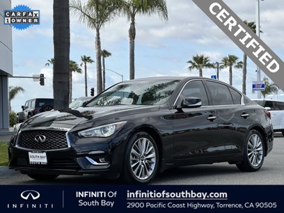 Certified 2022 INFINITI Q50 Luxe w/ Cargo Package