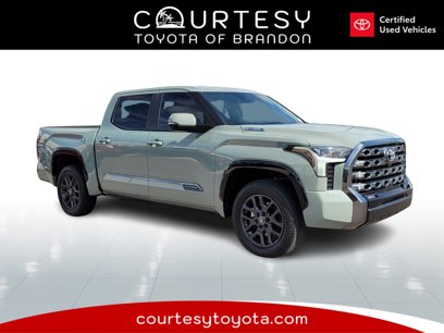 Certified 2025 Toyota Tundra Platinum