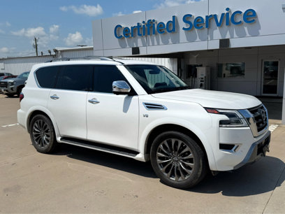 Used 2021 Nissan Armada Platinum w/ Captain's Chairs Package