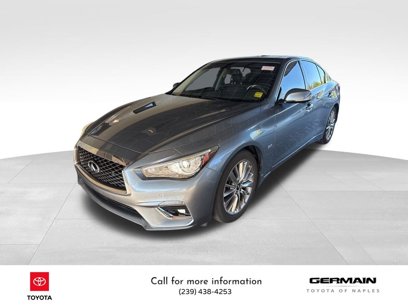 Used 2019 INFINITI Q50 Luxe w/ Essential Package (3.0T Luxe)