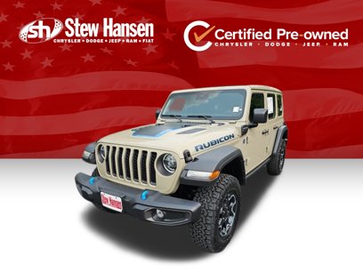 Certified 2022 Jeep Wrangler Unlimited Rubicon 4xe w/ Cold Weather Group