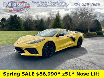 New 2025 Chevrolet Corvette Stingray Preferred Cpe w/ Z51 Performance Package