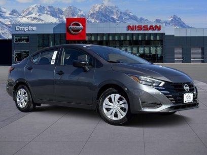 New 2025 Nissan Versa S w/ Trunk Package