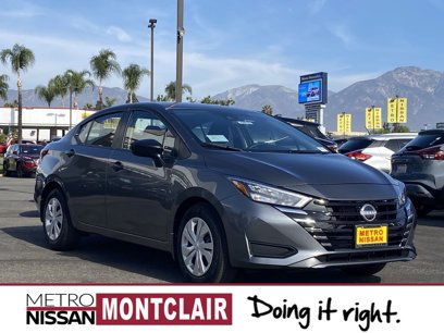 New 2025 Nissan Versa S w/ Trunk Package