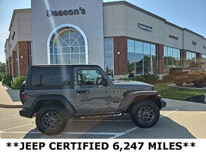Certified 2024 Jeep Wrangler Sport S