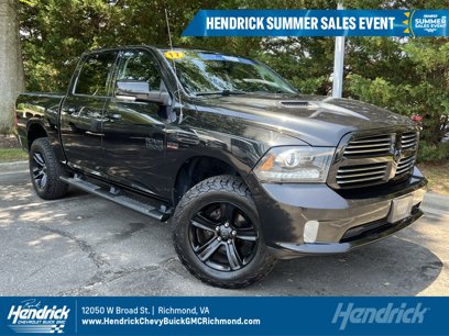 Used 2017 RAM 1500 Sport w/ Black Ram 1500 Sport Group