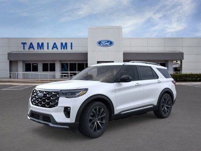 New 2025 Ford Explorer Platinum