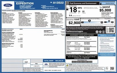 New 2025 Ford Expedition Platinum