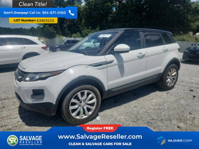 Used 2015 Land Rover Range Rover Evoque Pure