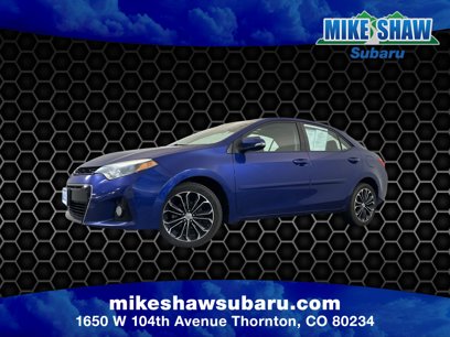 Used 2014 Toyota Corolla S
