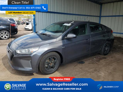 Used 2018 Hyundai Ioniq Blue