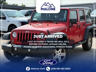 Used 2016 Jeep Wrangler Unlimited Sport w/ Quick Order Package 24S