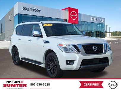 Certified 2020 Nissan Armada Platinum w/ Captain's Chairs Package