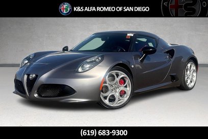 Used 2015 Alfa Romeo 4C Coupe w/ Leather Interior Group