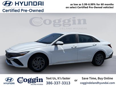 Certified 2024 Hyundai Elantra Blue