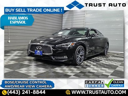 Used 2017 INFINITI Q60 3.0t w/ Cargo Package