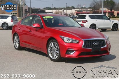 Used 2021 INFINITI Q50 Luxe w/ Cargo Package