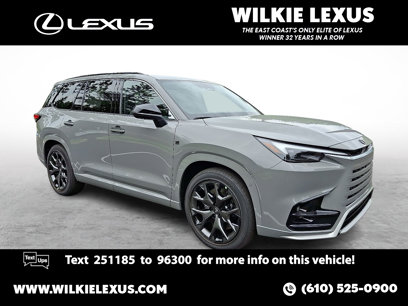 New 2025 Lexus TX 500h AWD