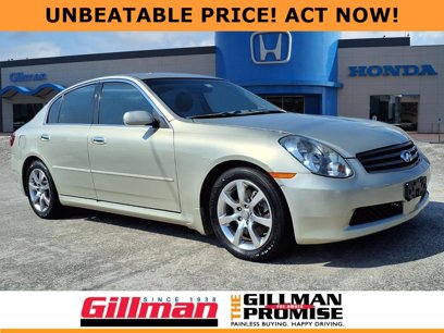 Used 2006 INFINITI G35 Sedan w/ (P03) Premium Pkg C
