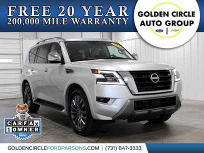 Used 2024 Nissan Armada Platinum w/ Captain's Chairs Package
