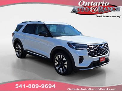 New 2025 Ford Explorer Platinum w/ LUX Leather Package