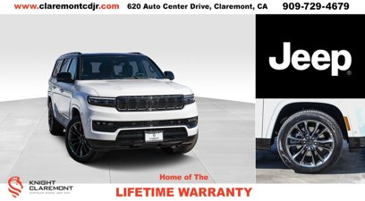 New 2025 Jeep Grand Wagoneer L Series II Obsidian w/ Quick Order Packagew 28T