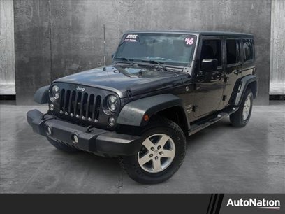 Used 2016 Jeep Wrangler Unlimited Sport w/ Quick Order Package 24S