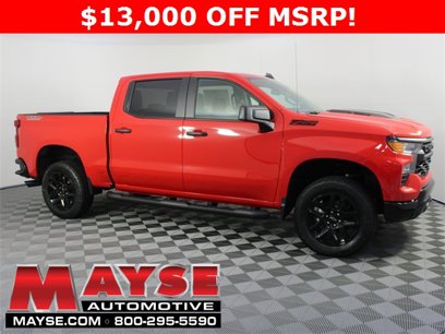 New 2025 Chevrolet Silverado 1500 Custom Trail Boss w/ Turbomax Blackout Package