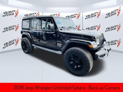 Used 2018 Jeep Wrangler Unlimited Sahara