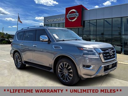 Used 2023 Nissan Armada Platinum w/ Captain's Chairs Package