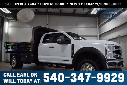Used 2024 Ford F550 4x4 SuperCab Super Duty