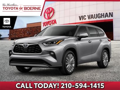 New 2025 Toyota Highlander Platinum