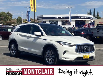 Used 2021 INFINITI QX50 Luxe w/ Cargo Package