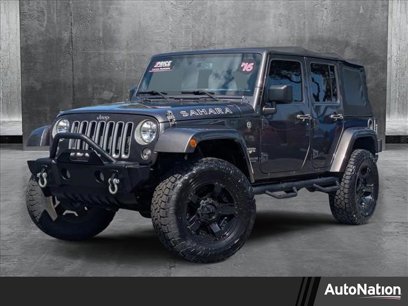 Used 2016 Jeep Wrangler Unlimited Sahara w/ Max Tow Package