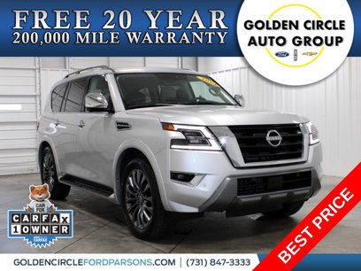 Used 2024 Nissan Armada Platinum w/ Captain's Chairs Package