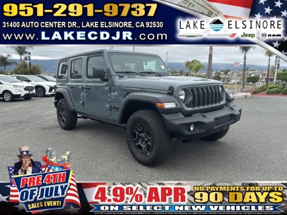 New 2025 Jeep Wrangler Unlimited Sport S
