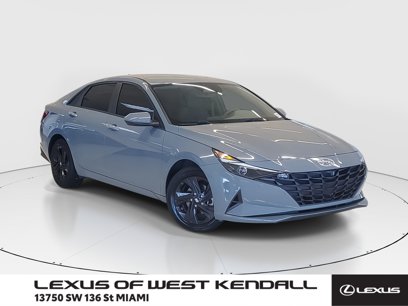 Used 2021 Hyundai Elantra Blue w/ Cargo Package